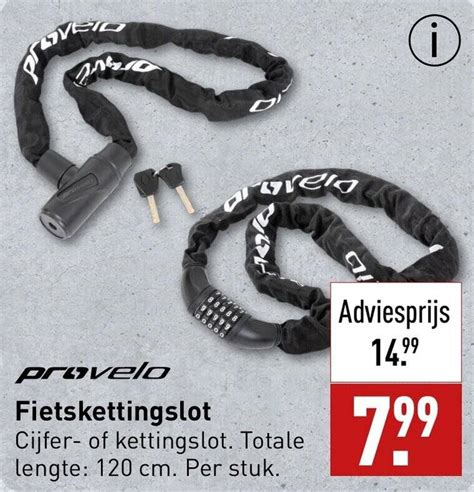fietskettingslot aanbieding.